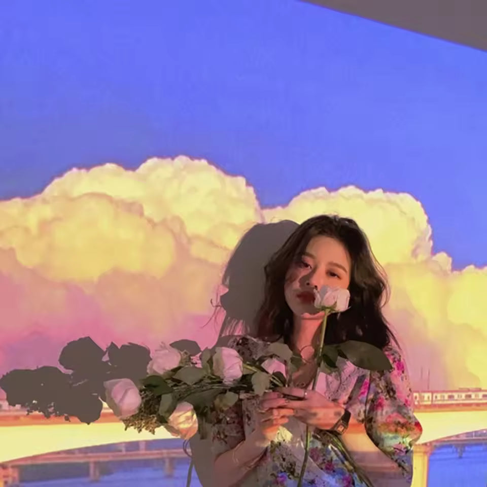 Dorm Babe Scenery Projector