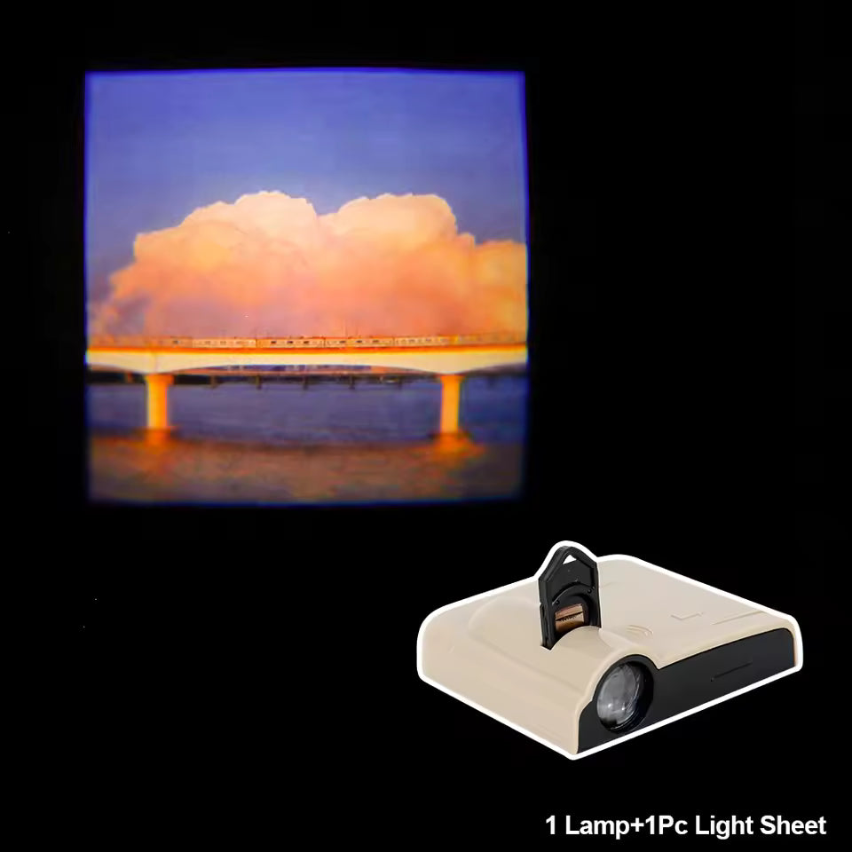 Dorm Babe Scenery Projector