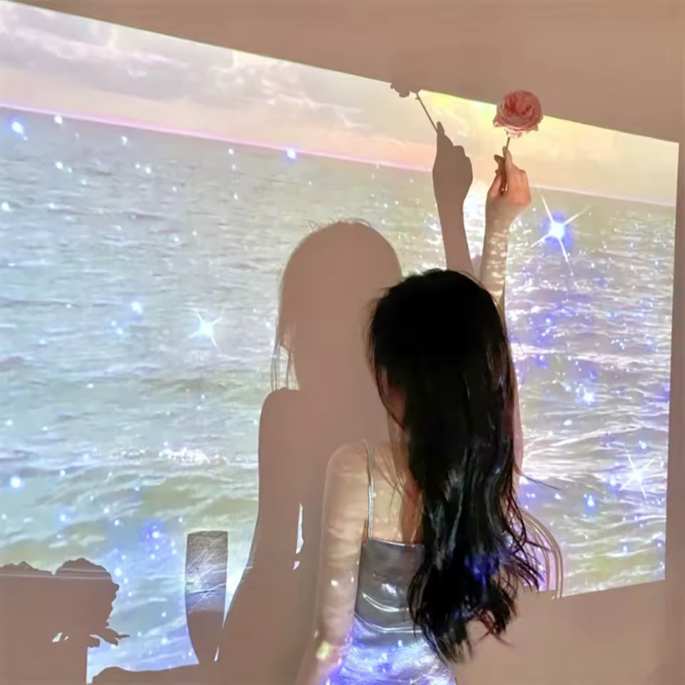 Dorm Babe Scenery Projector