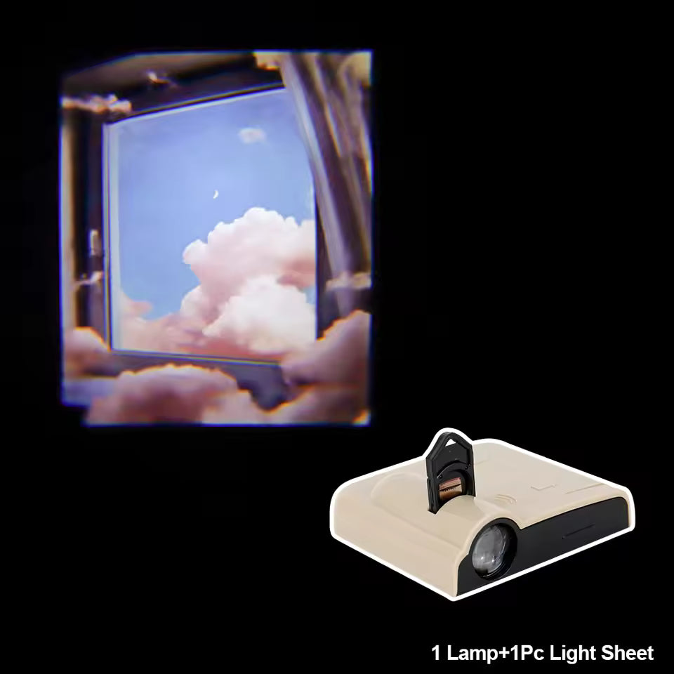 Dorm Babe Scenery Projector