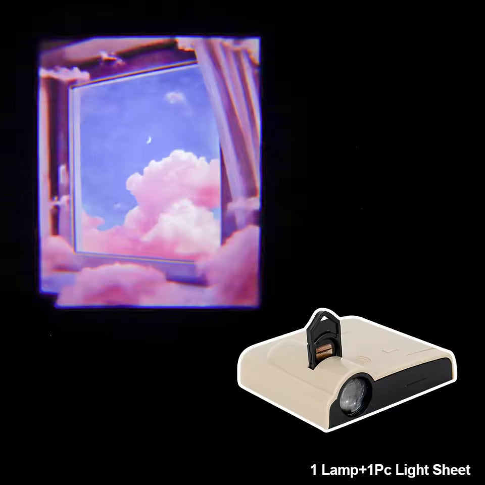 Dorm Babe Scenery Projector