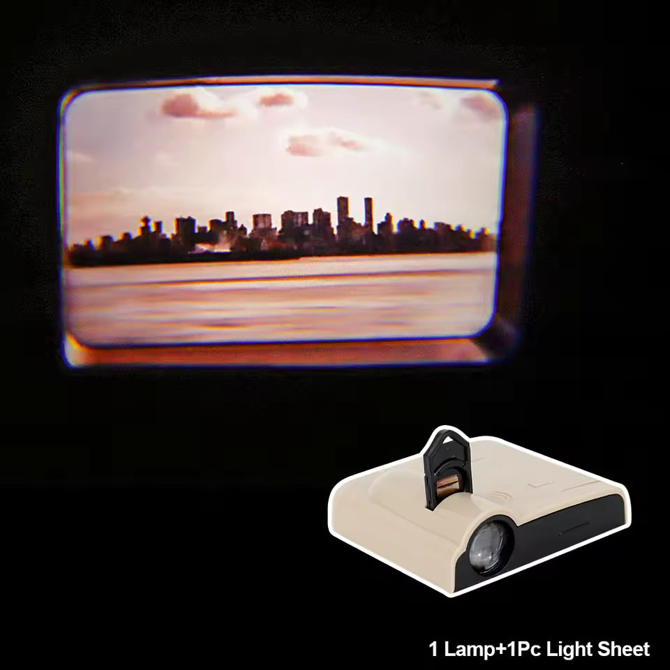 Dorm Babe Scenery Projector