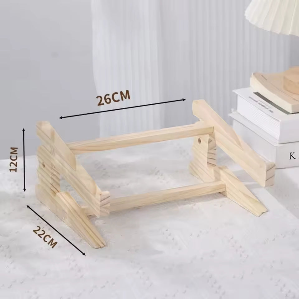 Dorm Babe Foldable Wooden Laptop Stand